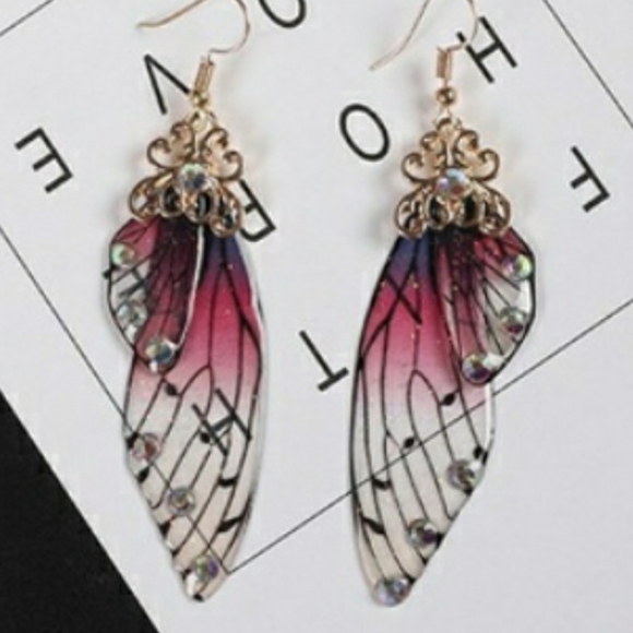 Jewelry - Earrings Fairy Wing Butterfly Wing